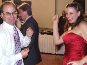 *Dancing up a storm: Michael Cumbo and Kimmie Capocchi.